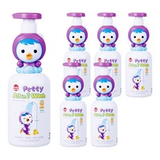 Bebemorin Baby Patty 多合一洗滌花香, 6個, 400g