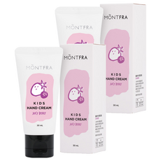 몽프라 시카버터 키즈 핸드크림 쥬시베리, 2개, 30ml