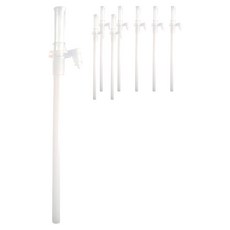 fisher-price 費雪 保溫吸管杯專用替換吸管, 白色, 8支