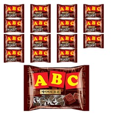 LOTTE 樂天 ABC 巧克力, 72g, 16袋
