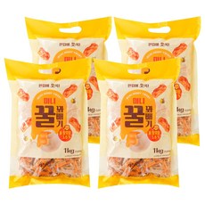무직타이거 미니 꿀 꽈배기, 4개, 1kg