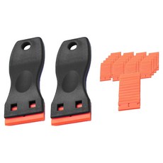 AHOYE 萬用清潔除膠器2件組 附20入替換刮片, 1組