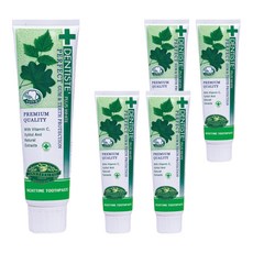 DENTISTE' 牙醫選 台灣公司貨 夜用牙膏 草本牙膏, 5條, 100g