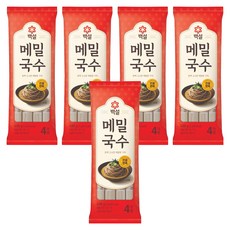 백설 메밀소바, 400g, 5개