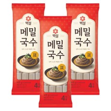 백설 메밀소바, 400g, 3개