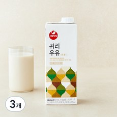 서울우유 귀리우유, 750ml, 3개