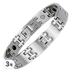 KODACHIEF 감각적인 케어팔찌 백금 220 x 15 mm, 3개