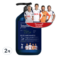 jmella In England with Tottenham 男性專用鼠尾草與海鹽洗髮精, 2個, 500ml