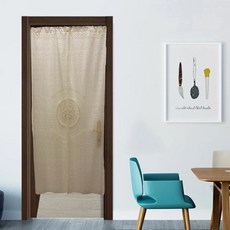J&N 伊芙蕾絲雙開式門簾 150 x 90cm 白色 優雅蕾絲 輕鬆打造浪漫居家風格