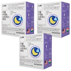 정관장 정품 LAB 더블 수면 스트레스케어, 30회분, 3개