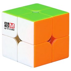 QYTOYS 奇藝 2X2 迷因魔術方塊 M, 無貼紙, 1個