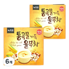 NOKCHAWON 綠茶園 綜合穀物薏仁茶隨身包, 18g, 10條, 6盒