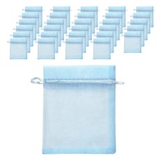 올쉴드 해충방지 과일 방충 망사 주머니 10 하늘색 20 x 30 cm, 50개