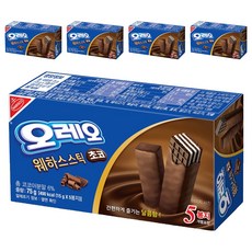 NABISCO 夾心威化餅 巧克力口味, 75g, 5盒