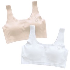 Juniday 無痕兔子學生內衣 1階段 2件組