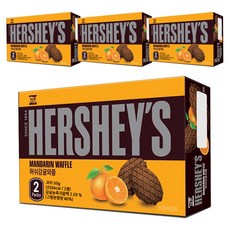 HERSHEY'S 好時 柑橘華夫餅, 4盒, 55g