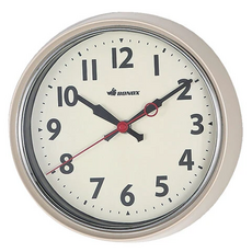 DULTON 經典掛鐘 21 x 6.5cm, 象牙色