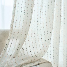 미미솔레 샌드도트 아일렛형 커튼
