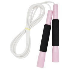 제이에프로프 스펀지 스피드 줄넘기, 베이비핑크 + 흰줄, 1개