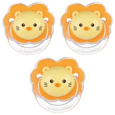 Simba 小獅王辛巴 拇指安撫奶嘴 較大, 6個月以上, 辛巴 橘色, 3個
