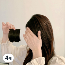 Style Planet 自然豐盈側邊髮片 H572s2, 自然黑, 自然黑, 4個