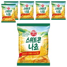 OTTOGI 不倒翁 甜玉米脆片, 60g, 6包