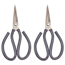 YTONG 逸家之主 台灣利刀王 剪刀, 灰色 + 銀色, 2支