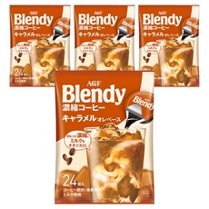블랜디 포션커피 카라멜향, 18g, 24개입, 4개