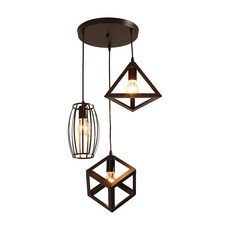 Honey Comb 北歐工業風餐廳三吊燈 KC2271-65 幾何造型 吊燈, 1入
