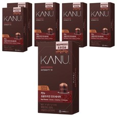 카누 싱글오리진 인도네시아 네스프레소 호환 캡슐커피, 5.7g, 10개입, 6개