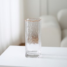 Haru Gonggan Emma方形玻璃花瓶, 透明度