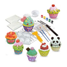 조이키즈 DIY 석고모형 색칠 냉장고자석 만들기세트, 디저트, 1세트