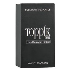 TOppiK 增髮纖維 12g, 白色 WHITE, 1瓶