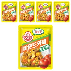 OTTOGI 不倒翁 佛蒙特咖哩粉 原味, 1kg, 5個