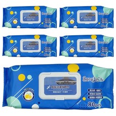 廚房清潔濕巾, 5個