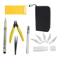 Boami 塑料模型基本組裝工具 5 件套 G-5, 混色