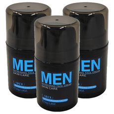 LAIKOU萊蔻 男士海洋能量保濕霜-深層保濕 清爽控油 改善粗糙, 50g, 3入