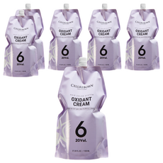 셀리본 옥시던트 컬러 크림 염색용 산화제 6%, 1.1L, 6개