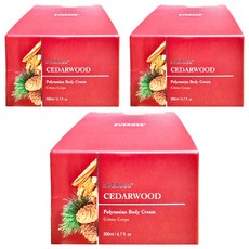 EVEROSE 愛芙蓉 城市遊俠 典藏系列體霜 香柏木, 200ml, 3罐