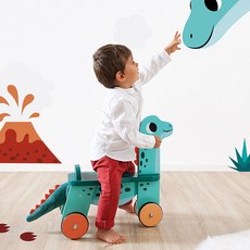 Janod 恐龍 RIDE ON 滑步車, 1個, 混合顏色