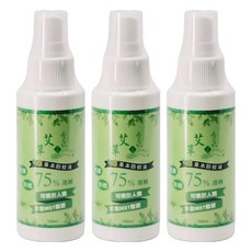 益成檀香 艾草草本防蚊液 寶寶安心首選, 100ml, 3瓶