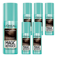 로레알파리 매직 리터치 헤어스프레이 75ml, 다크브라운, 6개