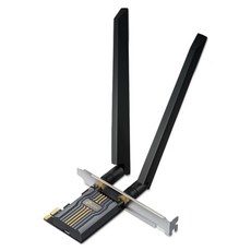 TP-Link Archer TBE400E BE6500 Wi-Fi 7 三頻 藍牙5.4 PCIe無線網路卡 WiFi 7 無線網卡, 黑色, 1台