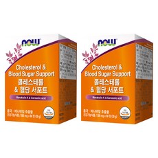 NOW Foods 膽固醇護理巴拿巴葉萃取錠, 2個, 60顆