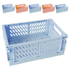 DG생활 파스텔 폴딩 박스 중형 DG-05, 랜덤 발송, 6개