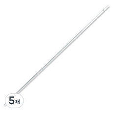 플랫 액자레일 1m, 화이트, 5개