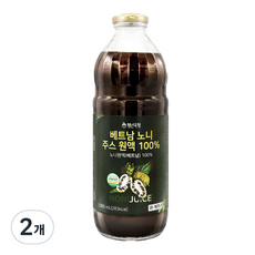 청년곡창 노니 원액 주스, 1L, 2개
