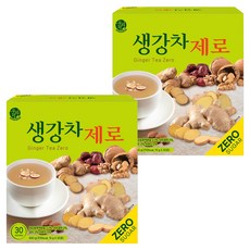 우리차 송원식품 생강차 제로, 15g, 30개입, 2개