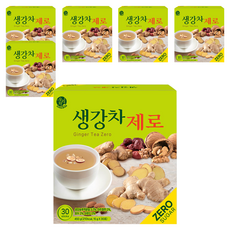 우리차 송원식품 생강차 제로, 15g, 30개입, 6개