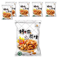 味覺生機 椒麻花生, 濃郁的椒麻香味 頂級大紅袍辣椒及花椒 素食, 160g, 6包